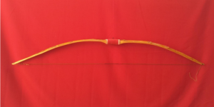 Hazel longbow Lenght 168cms-66. Draw weight 45#. Draw lenght45.